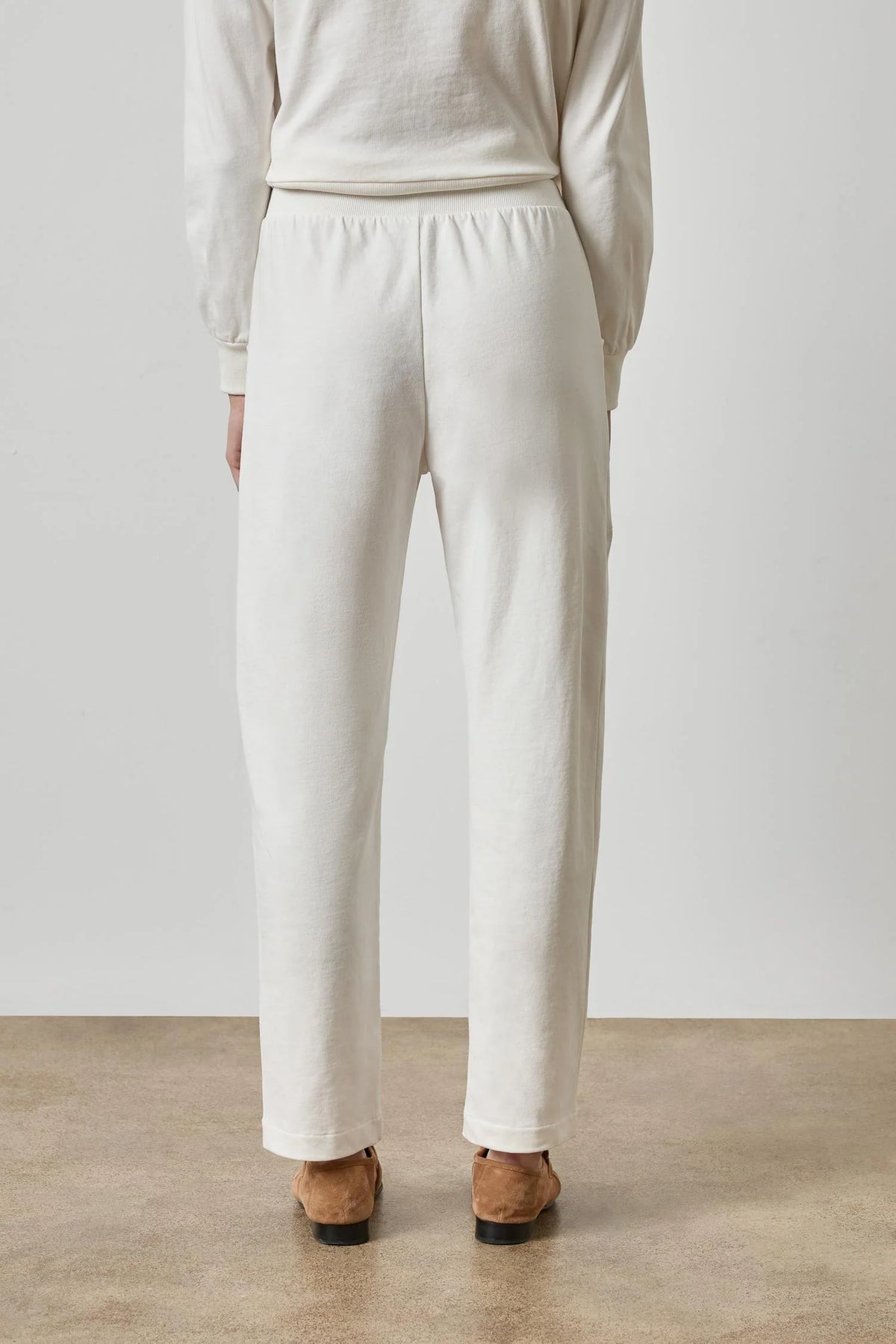 Front Seamed Pocket Pant Chalk