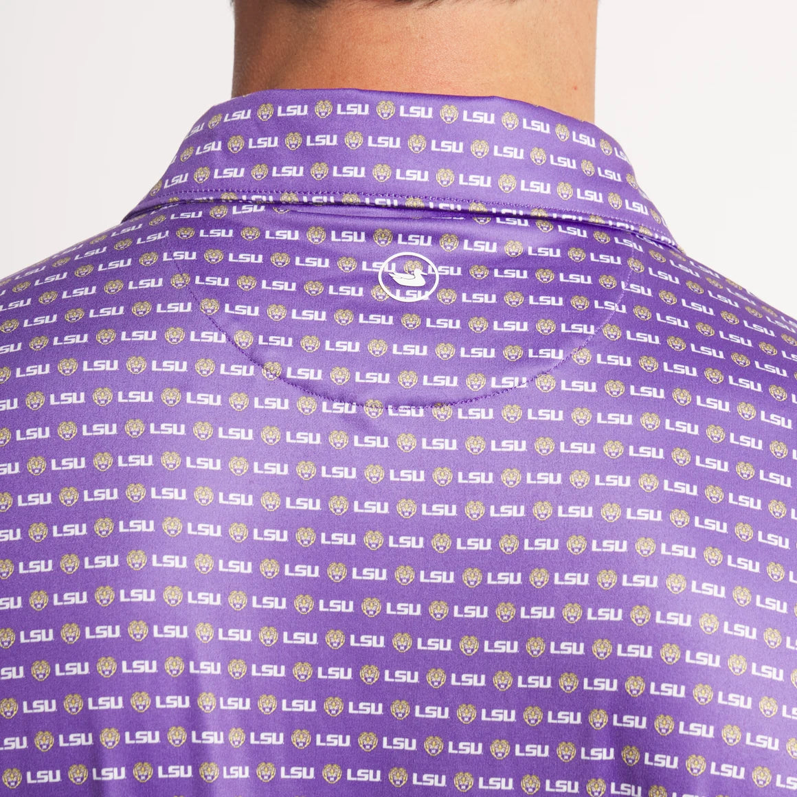 Collegiate Performance Polo LSU Purple