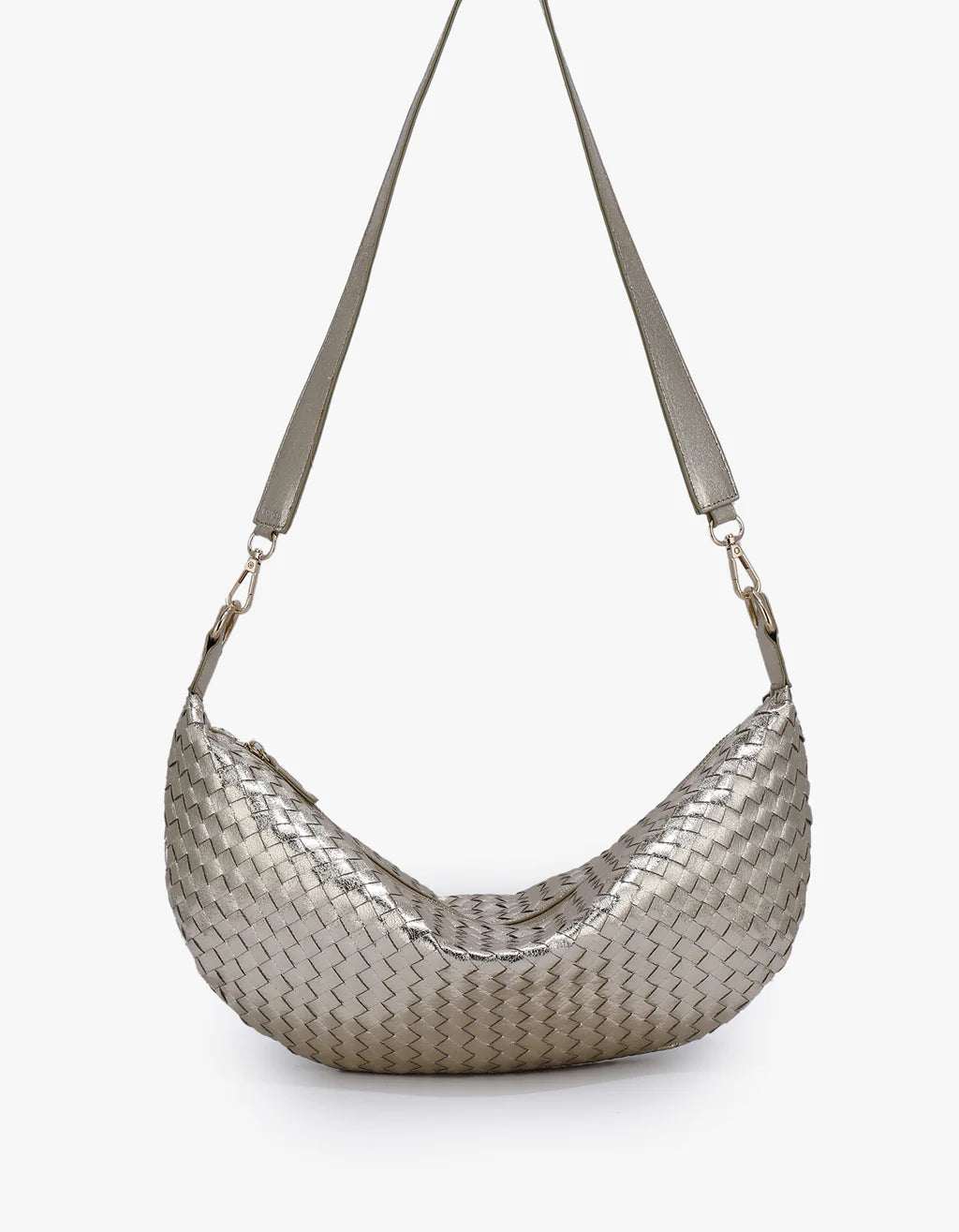 Peppa Convertible Large Woven Sling Hi Shine Platinum