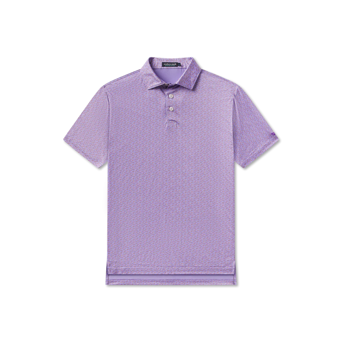 Flyline Performance Polo After the Boil Wharf Purple