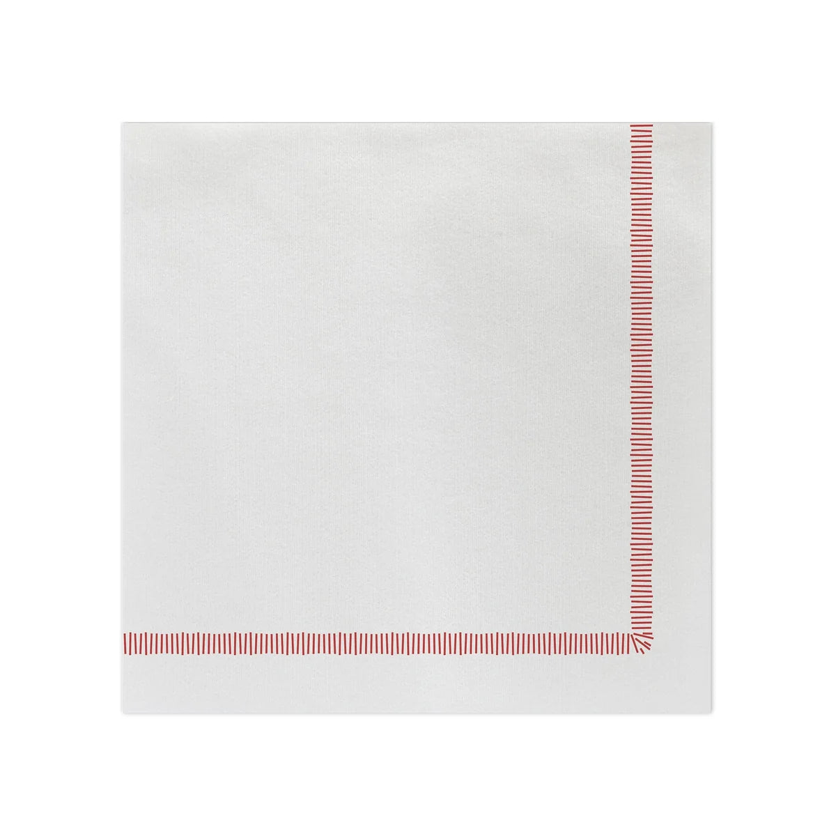 Papersoft Napkins Fringe Red Dinner Napkins