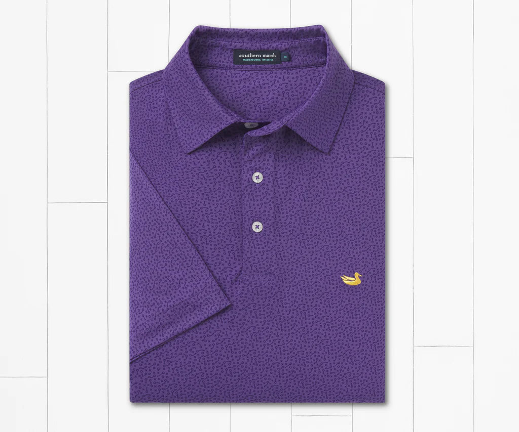 Pass Rush Polo Purple