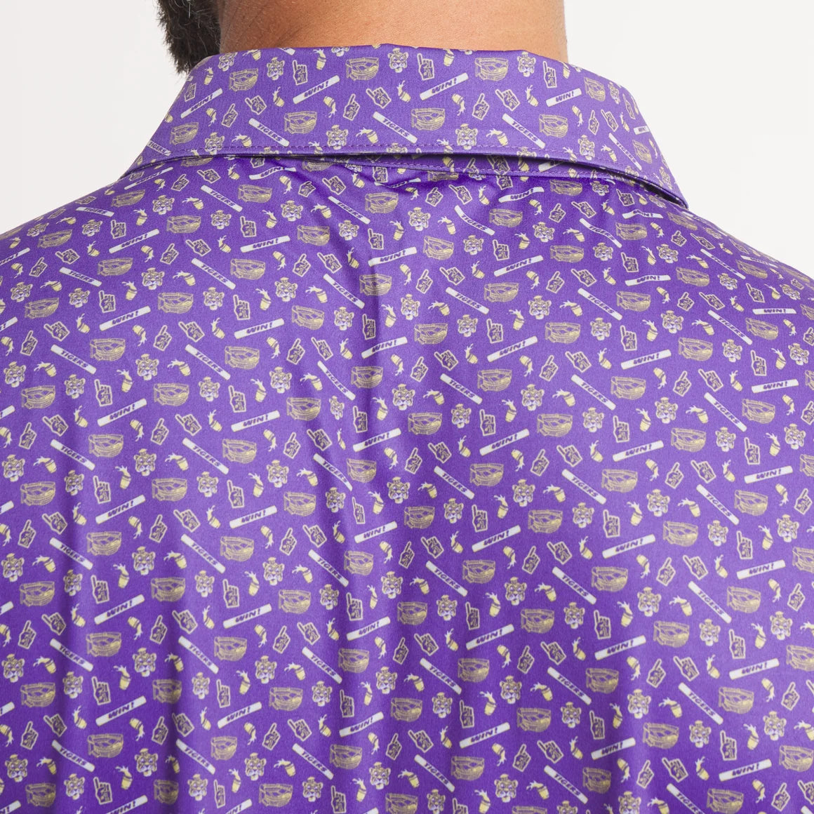 Flyline Performance Polo Death Valley Purple