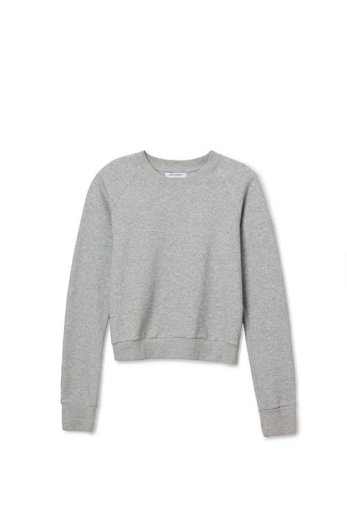 Travel LS Raglan Crew Heather Grey