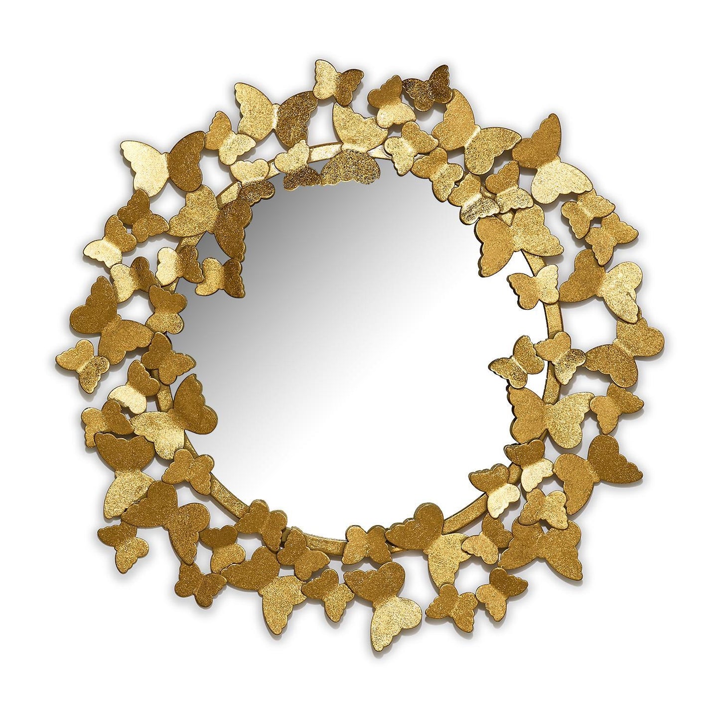 Golden Butterfly Wall Mirror