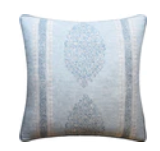 Spa Blue Printed 22x22