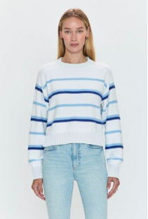 Adina Everyday Sweater Pacific Stripe