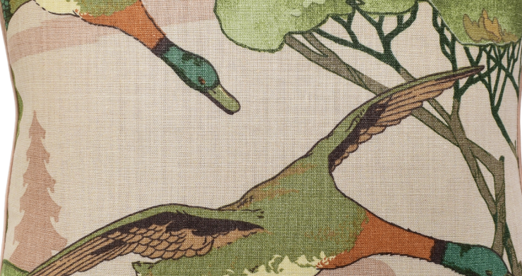 Flying Ducks Plaster 14x20