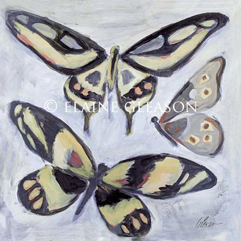 Butterflies Part 2: Threesome 24x24