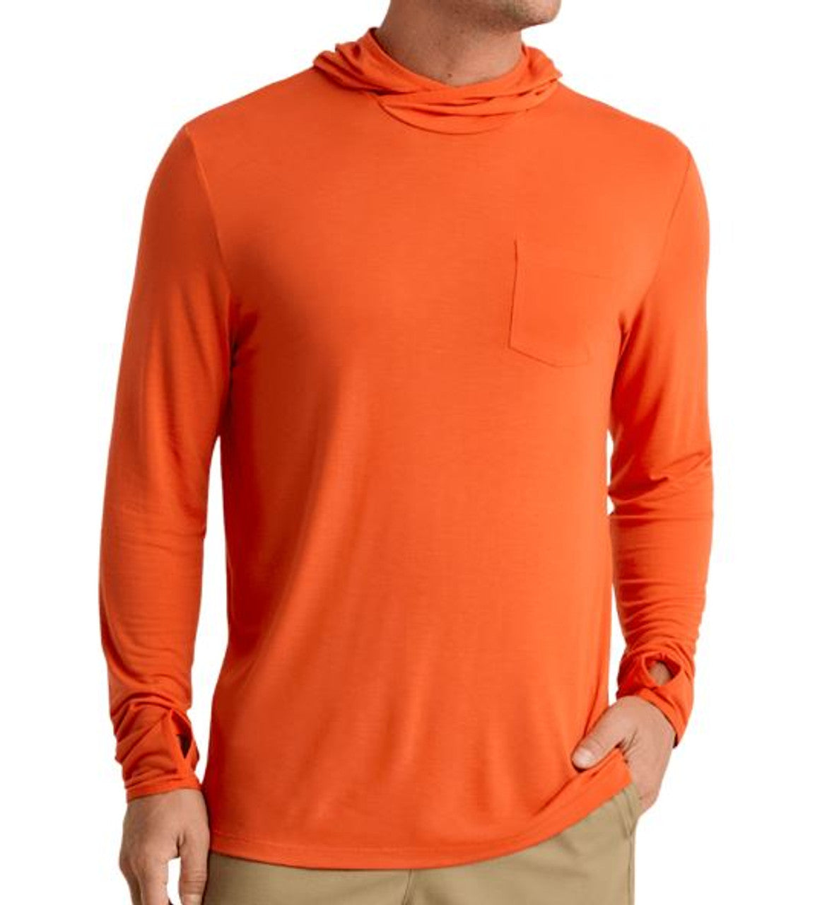 Men's Bamboo Lightweight Hoodie Tigerlily