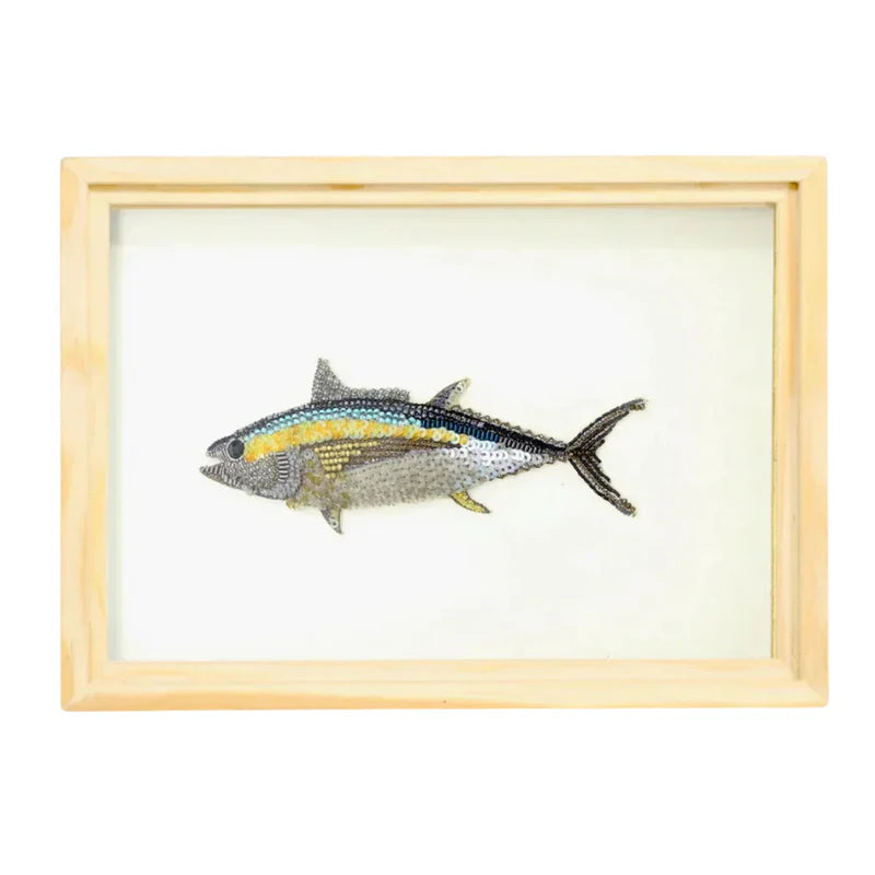 Big Eye Tuna Beaded Art