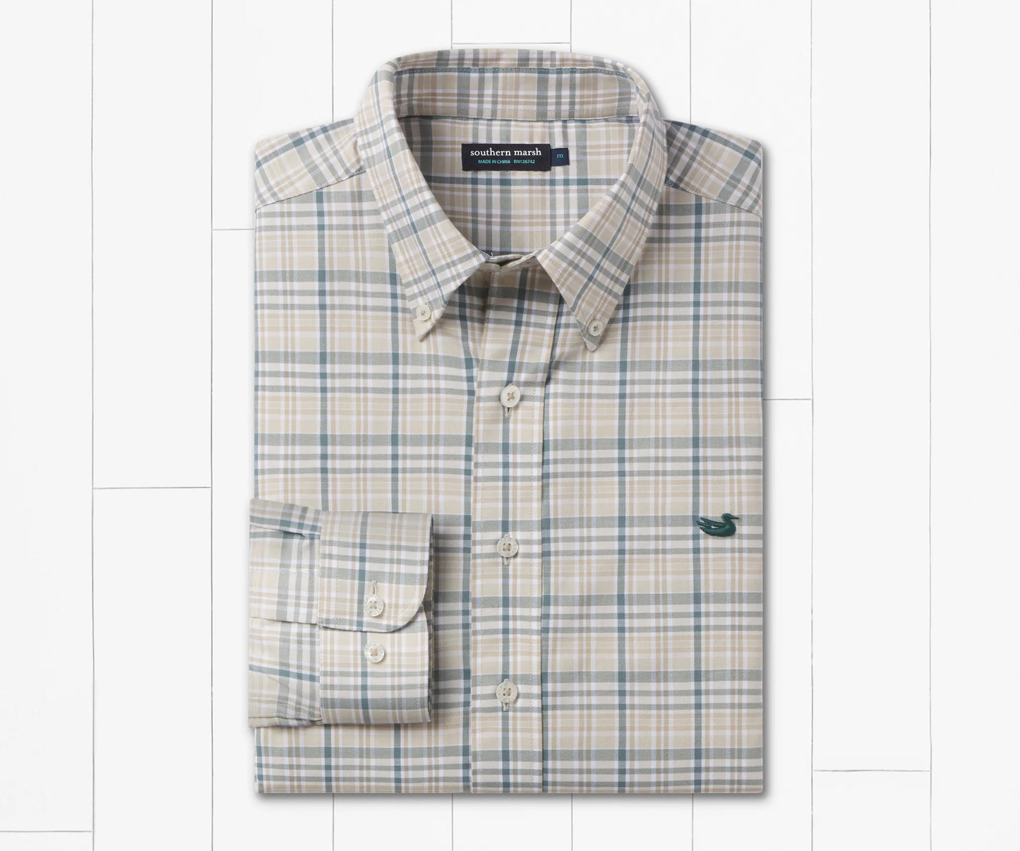 Hartsville Dress Shirt Dark Green