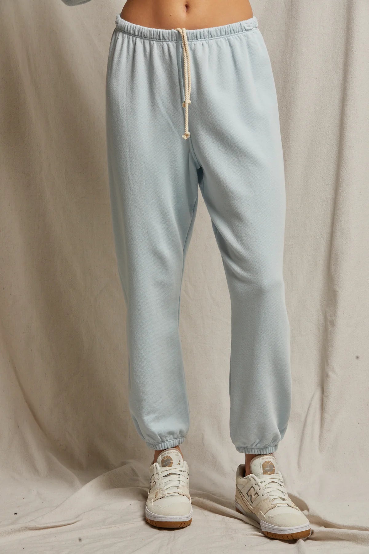French Terry Easy Sweatpant Baby Blue