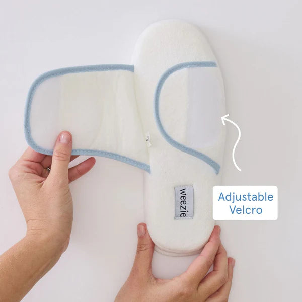 Adjustable Slippers Light Blue