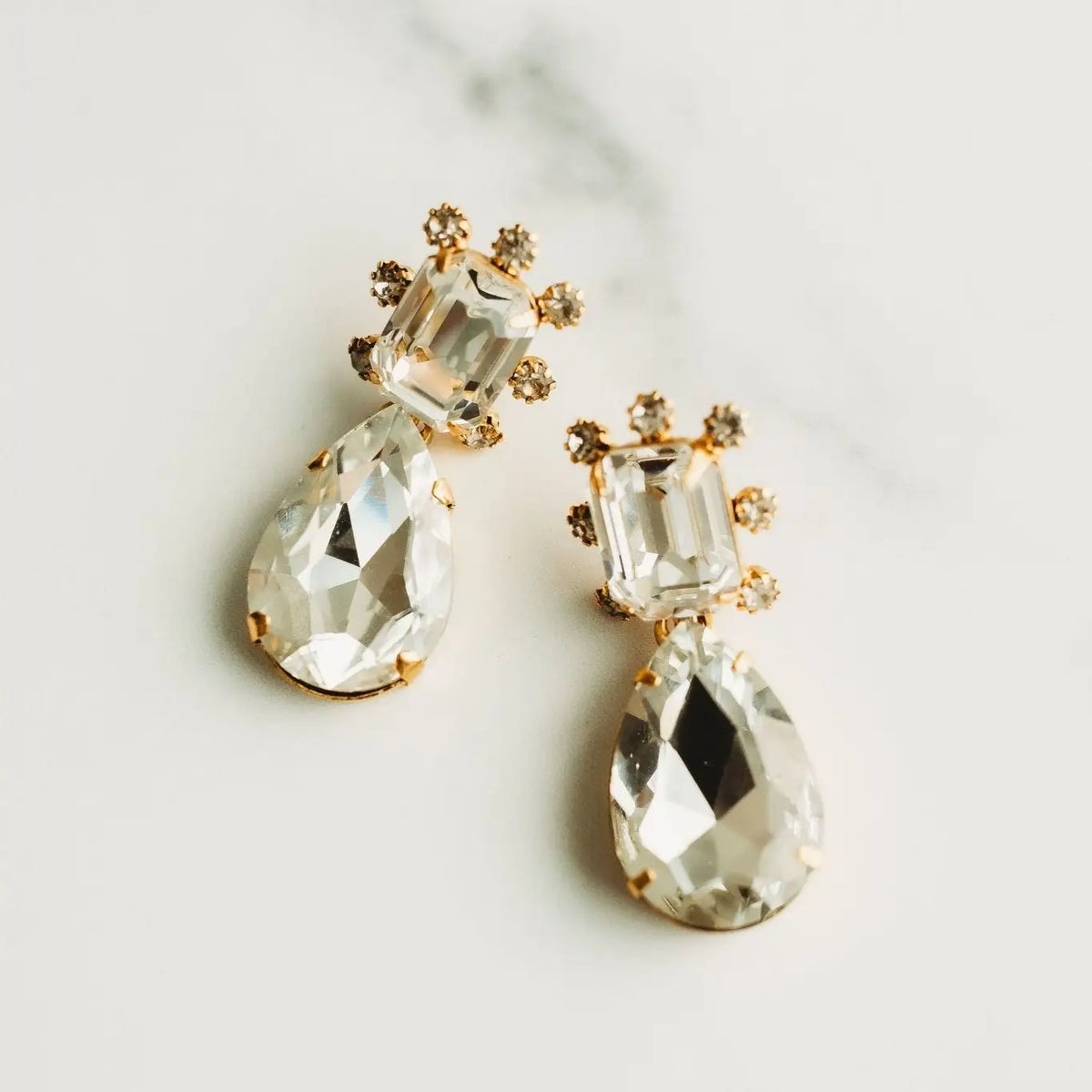 Kelly Earrings Crystal