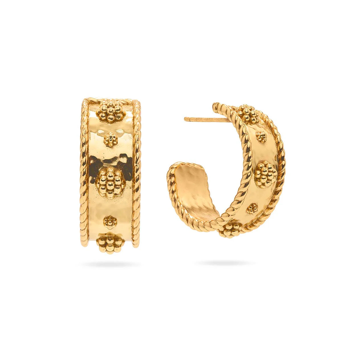 Berry Classic Small Hoop Earrings Gold