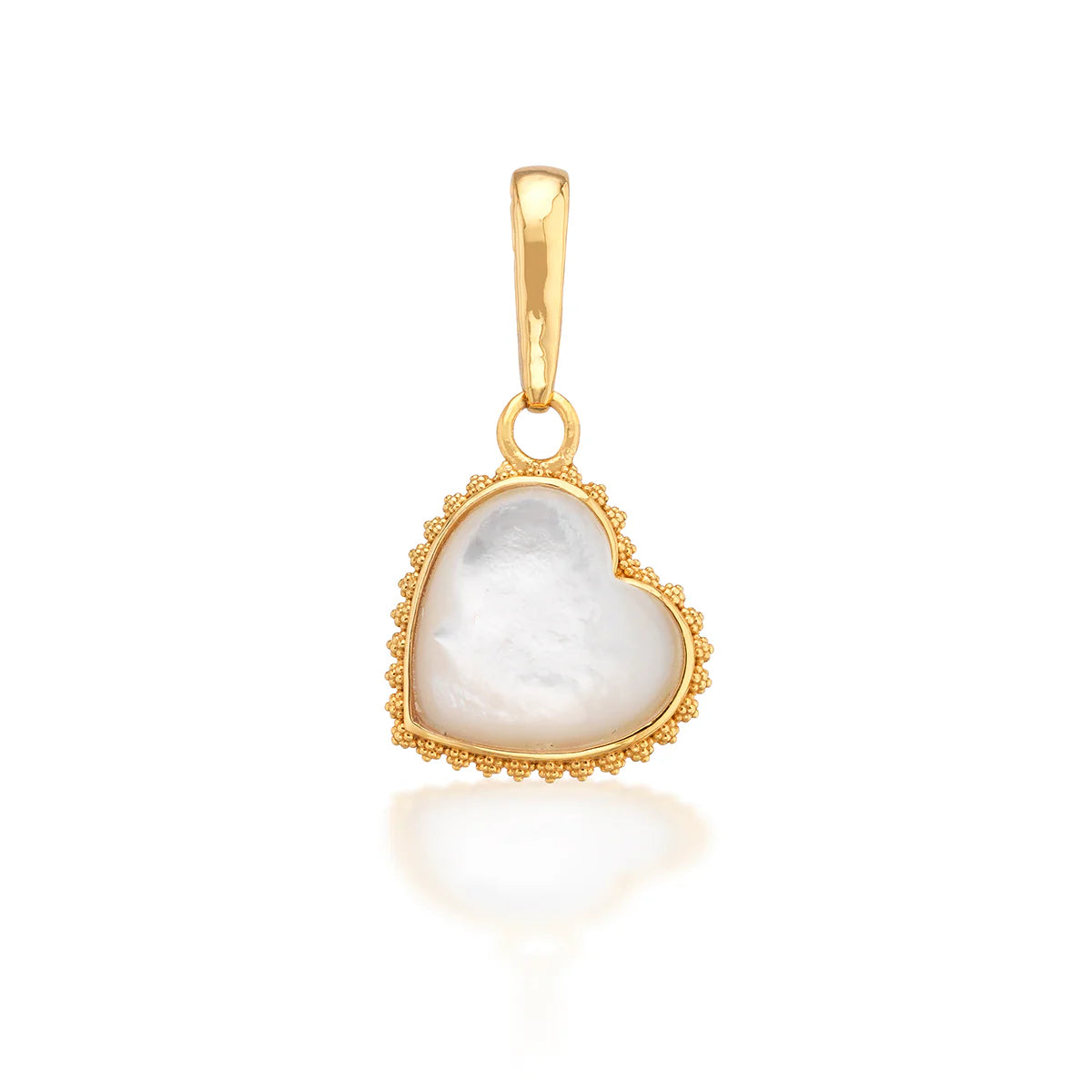 MOP Love Gem Medium Pendant