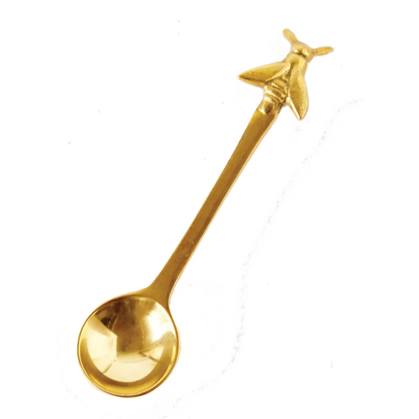 Brass Spoon Bee 5"L