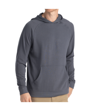 Bamboo Lightweight Fleece Hoody Storm Cloud