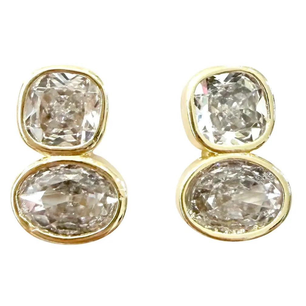 Essie Cz Detailed Earrings Style 4