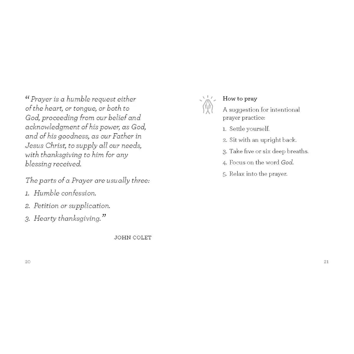 The Little Book of Prayer