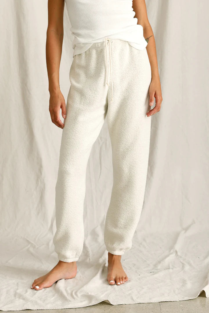 Inside Out Fleece Jogger Heather Grey