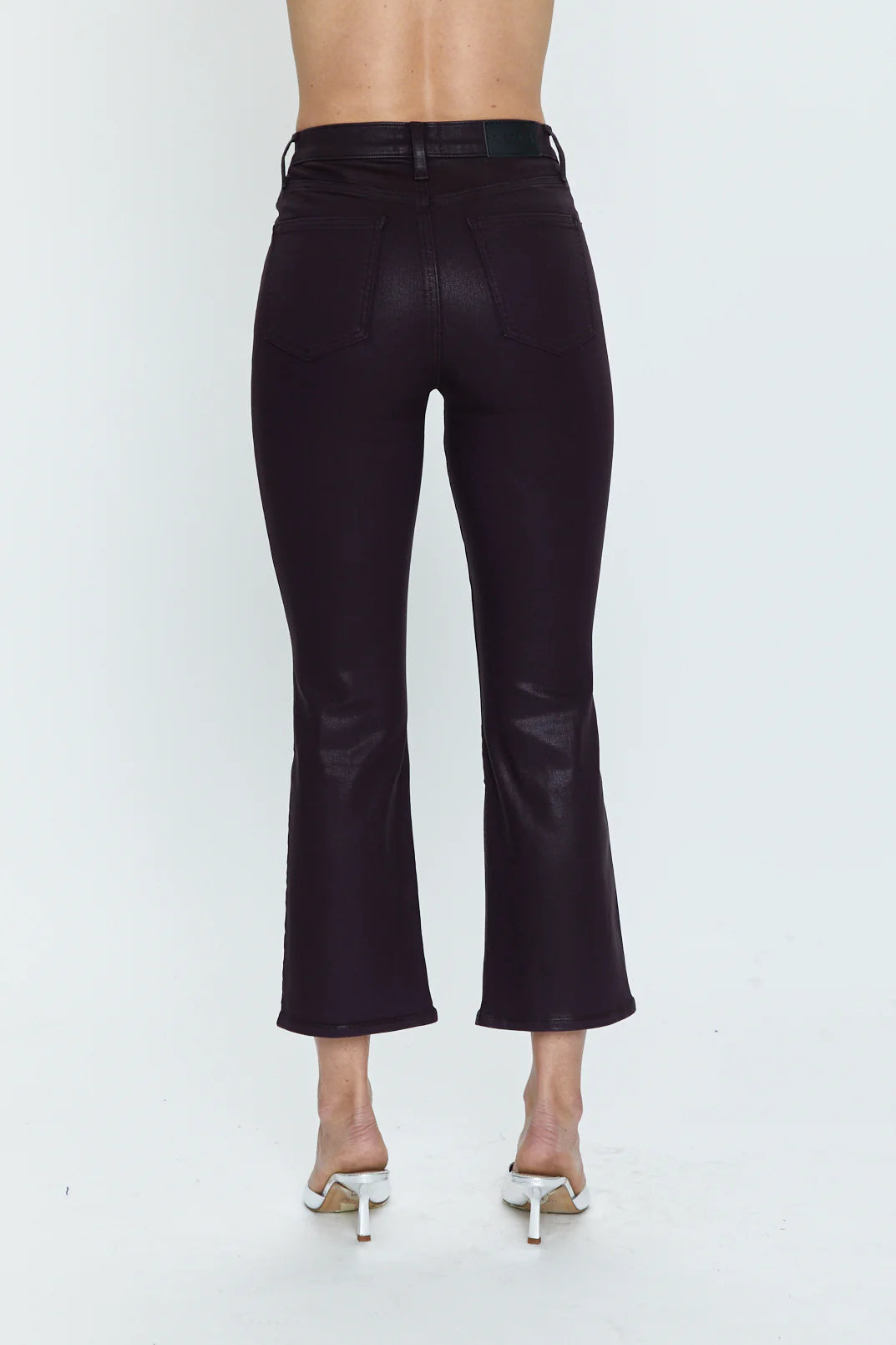 Lennon High Rise Crop Boot Amethyst