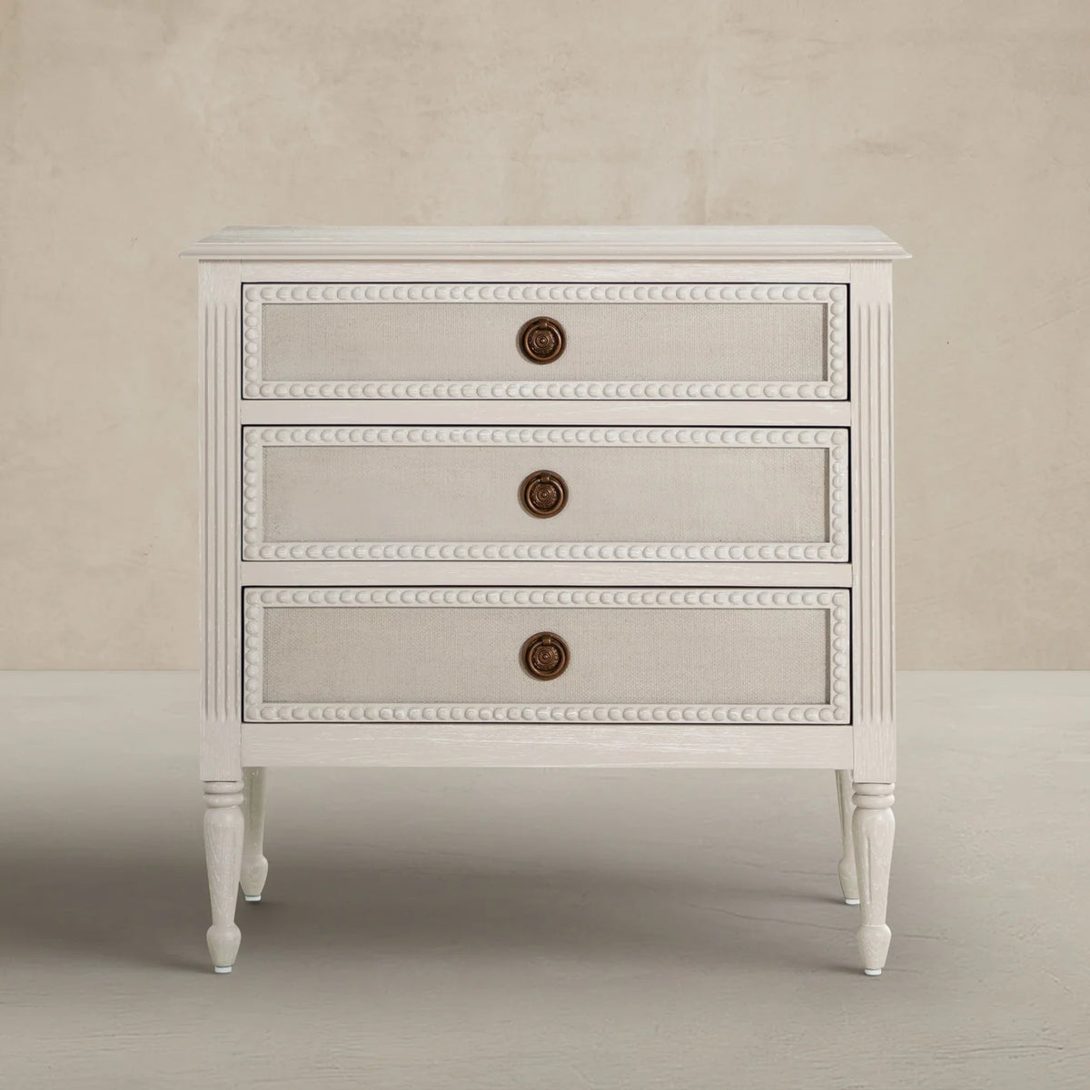 Caroline Oak Wood Nightstand