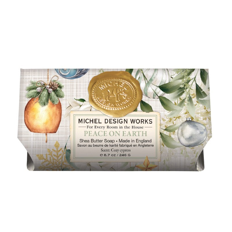Peace on Earth Large Bath Soap Bar
