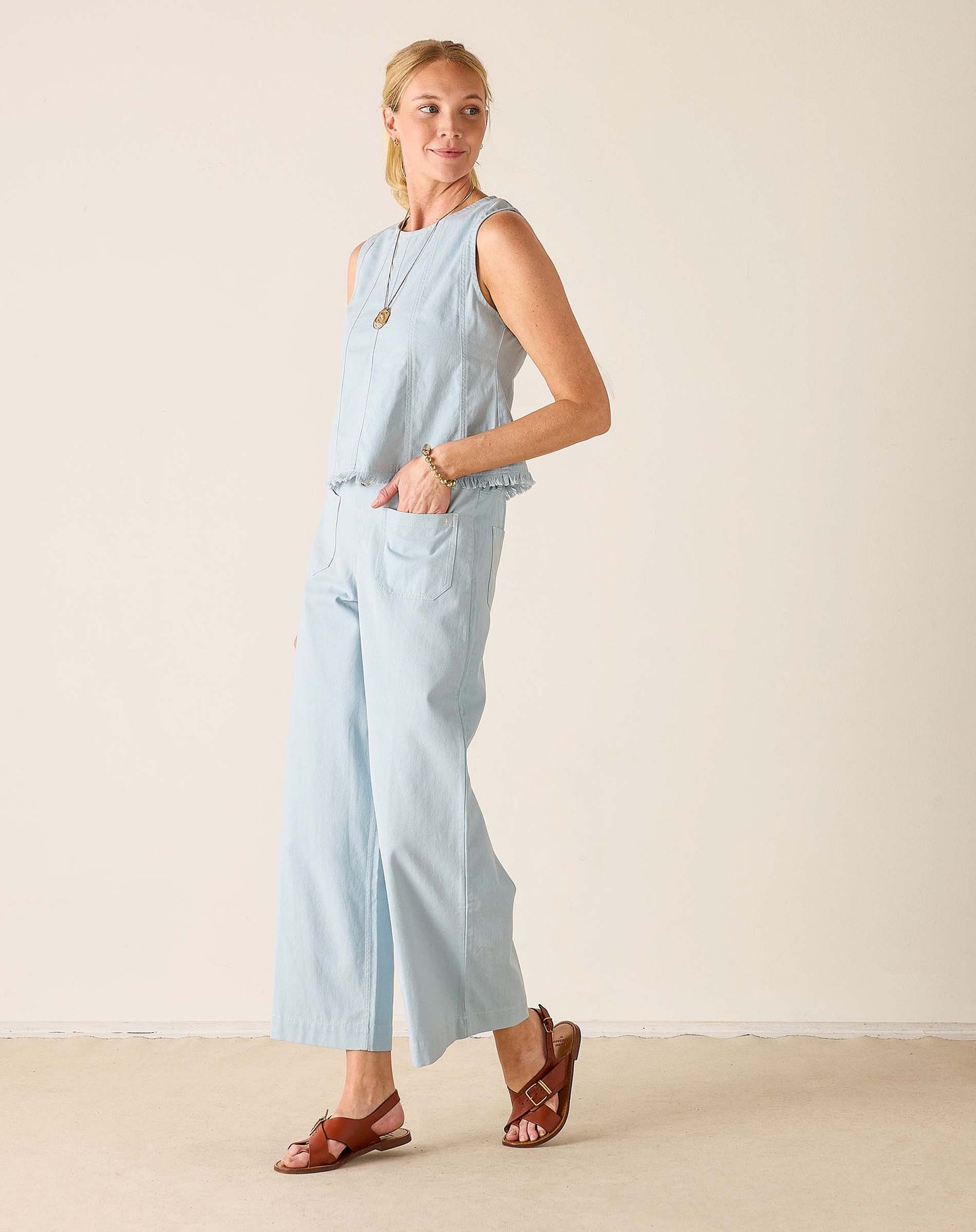 Londonberry Twill Pant Clearwater