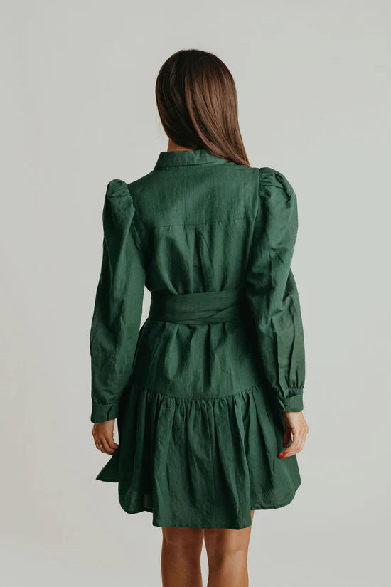Austin Dress Hunter Green