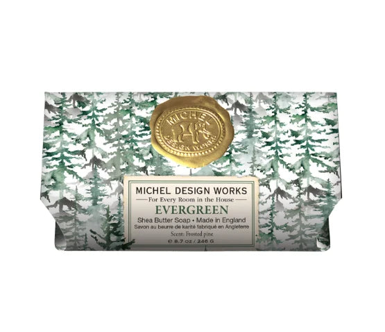 Evergreen Large Bath Soap Bar