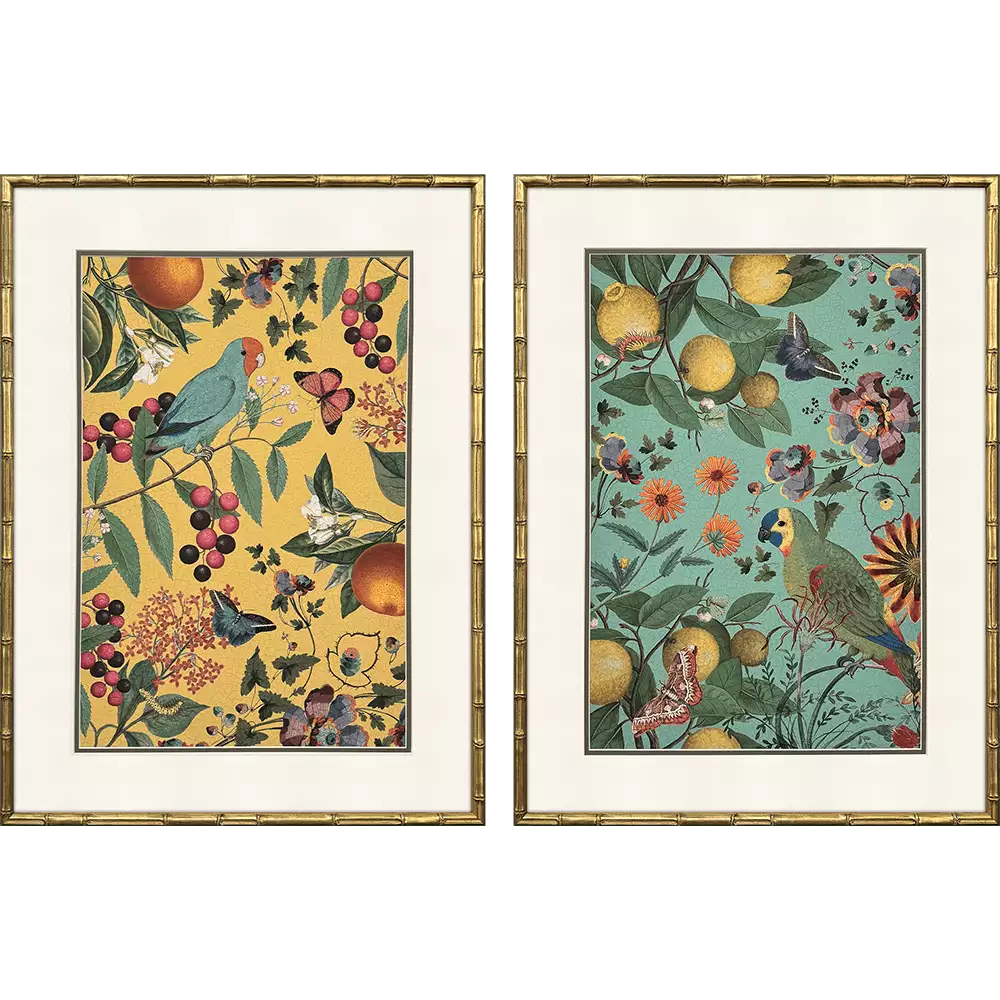 Floral Fruit Garden