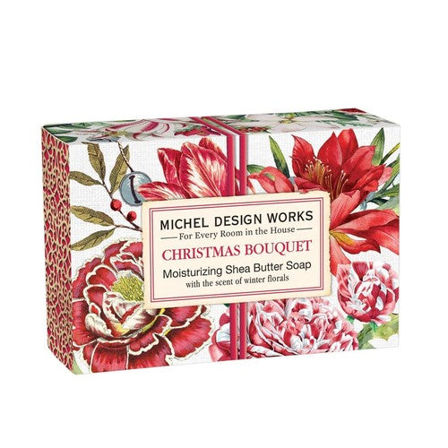 Christmas Bouquet Large Soap Bar