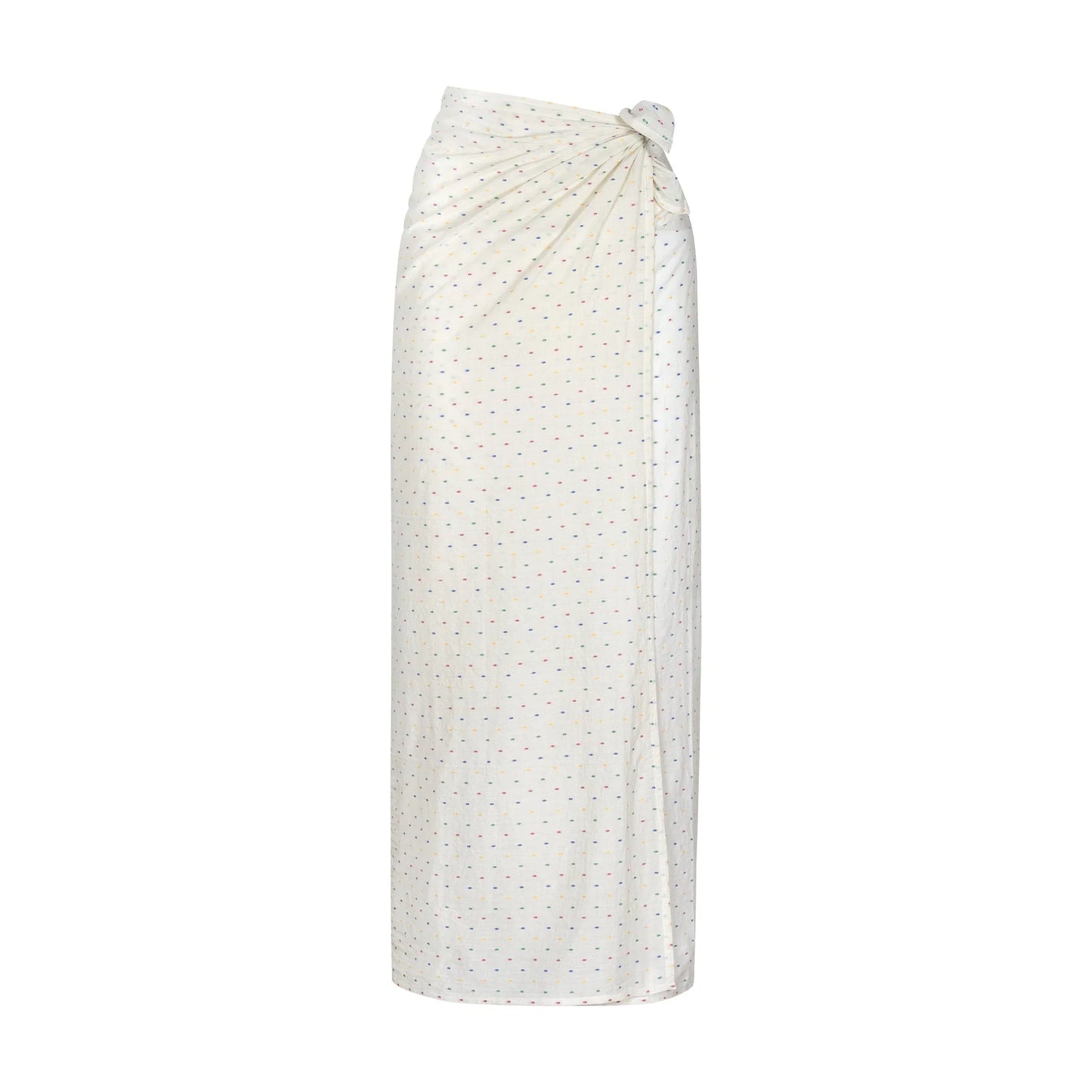 Vanilla Swiss Dot Sarong