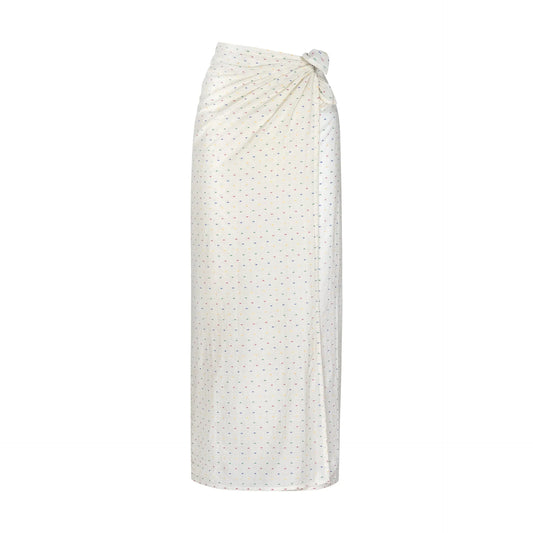 Vanilla Swiss Dot Sarong