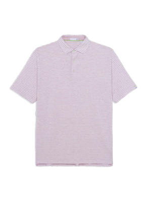 Cloud Polo Air Stripe Lavender Heather & White