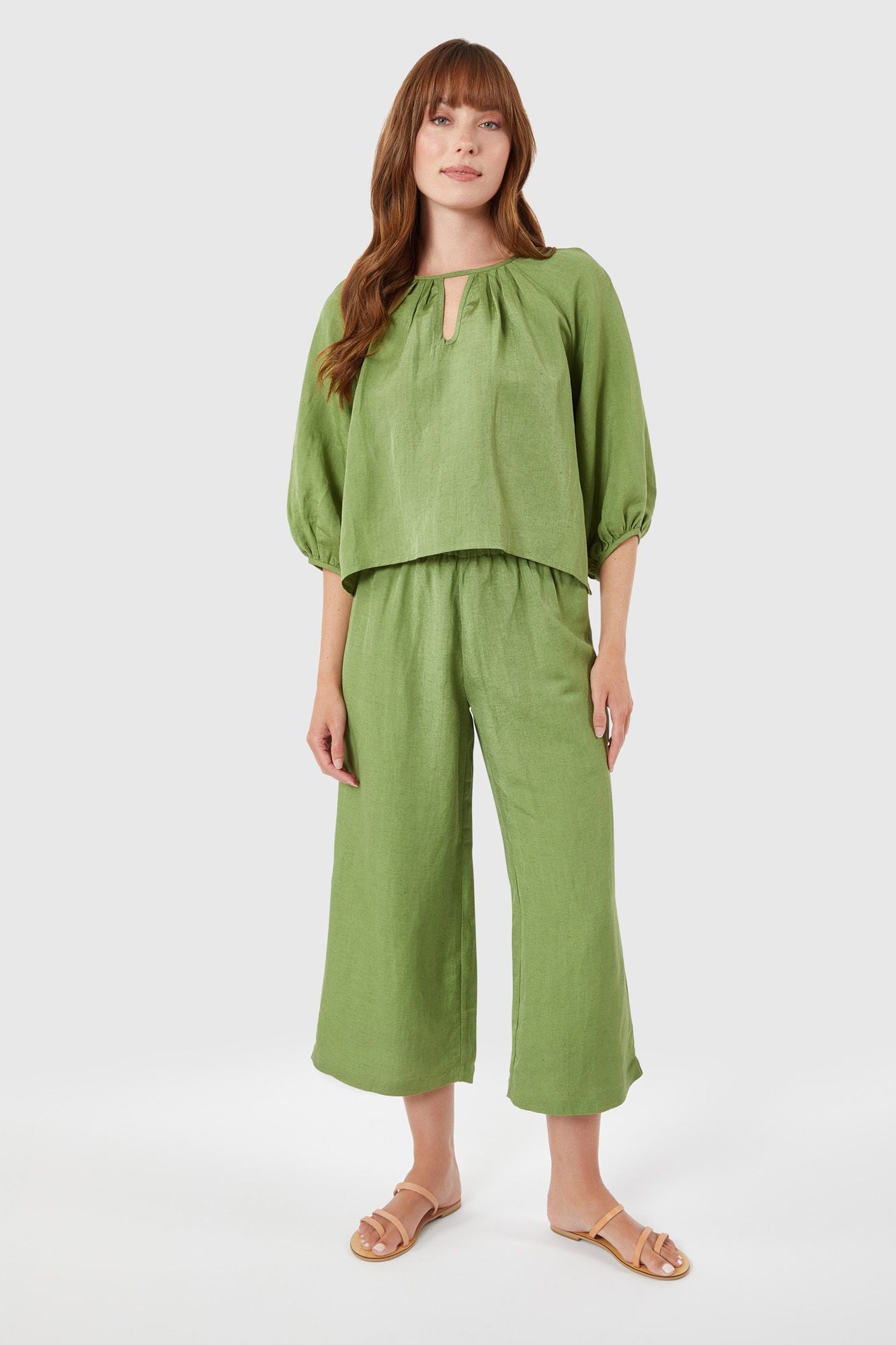 Travel Pants Boxwood