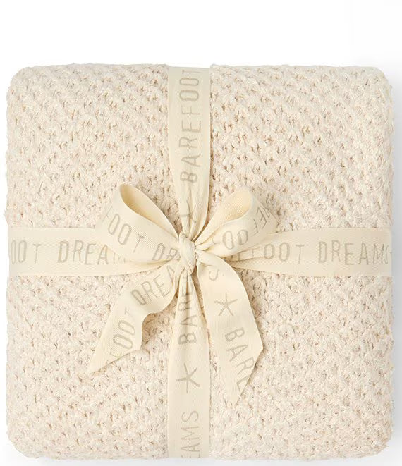Cozyshine Pebble Texture Blanket Cream