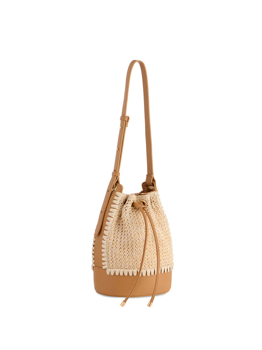 Mia Bucket Bag Tan