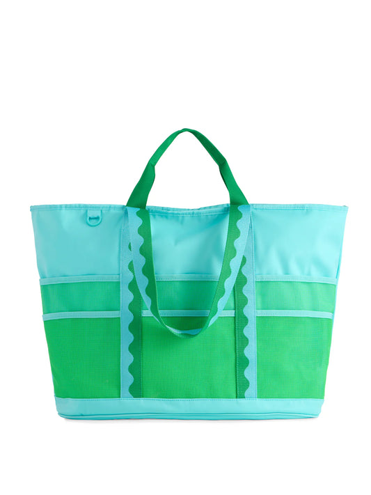 Camden Neoprene Tote Aqua