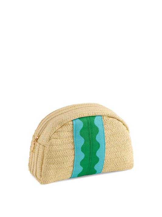 Marbella Zip Pouch Green