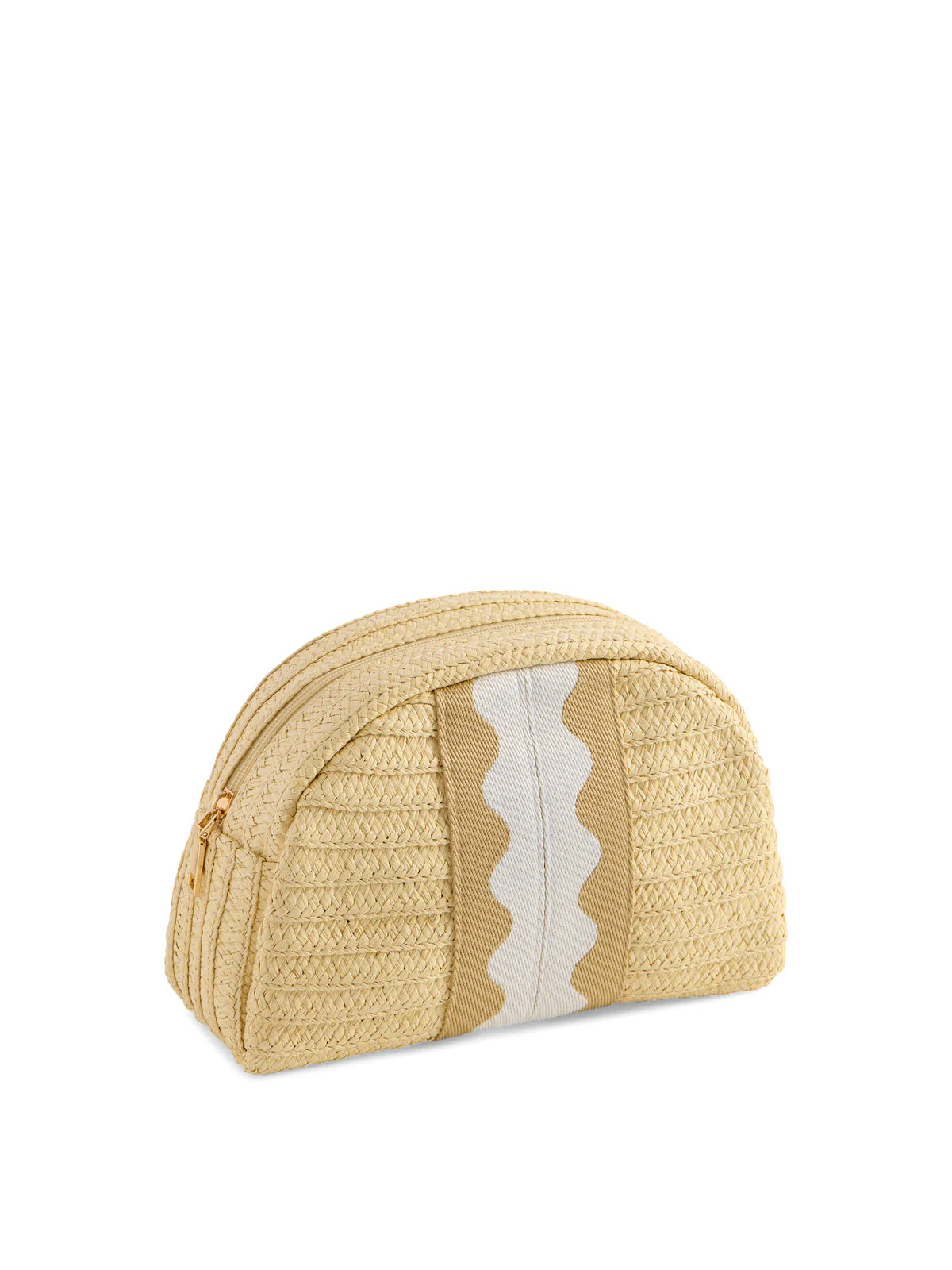 Marbella Zip Pouch Tan