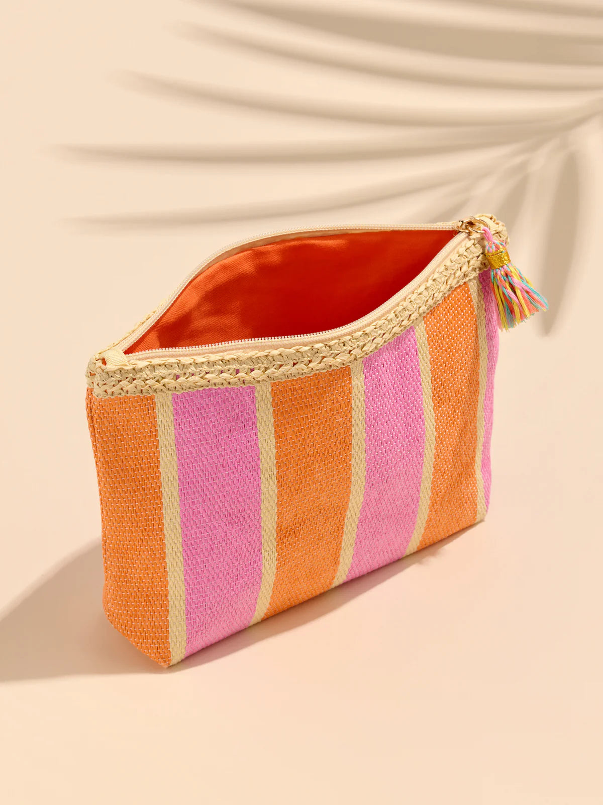 Capri Zip Pouch Pink