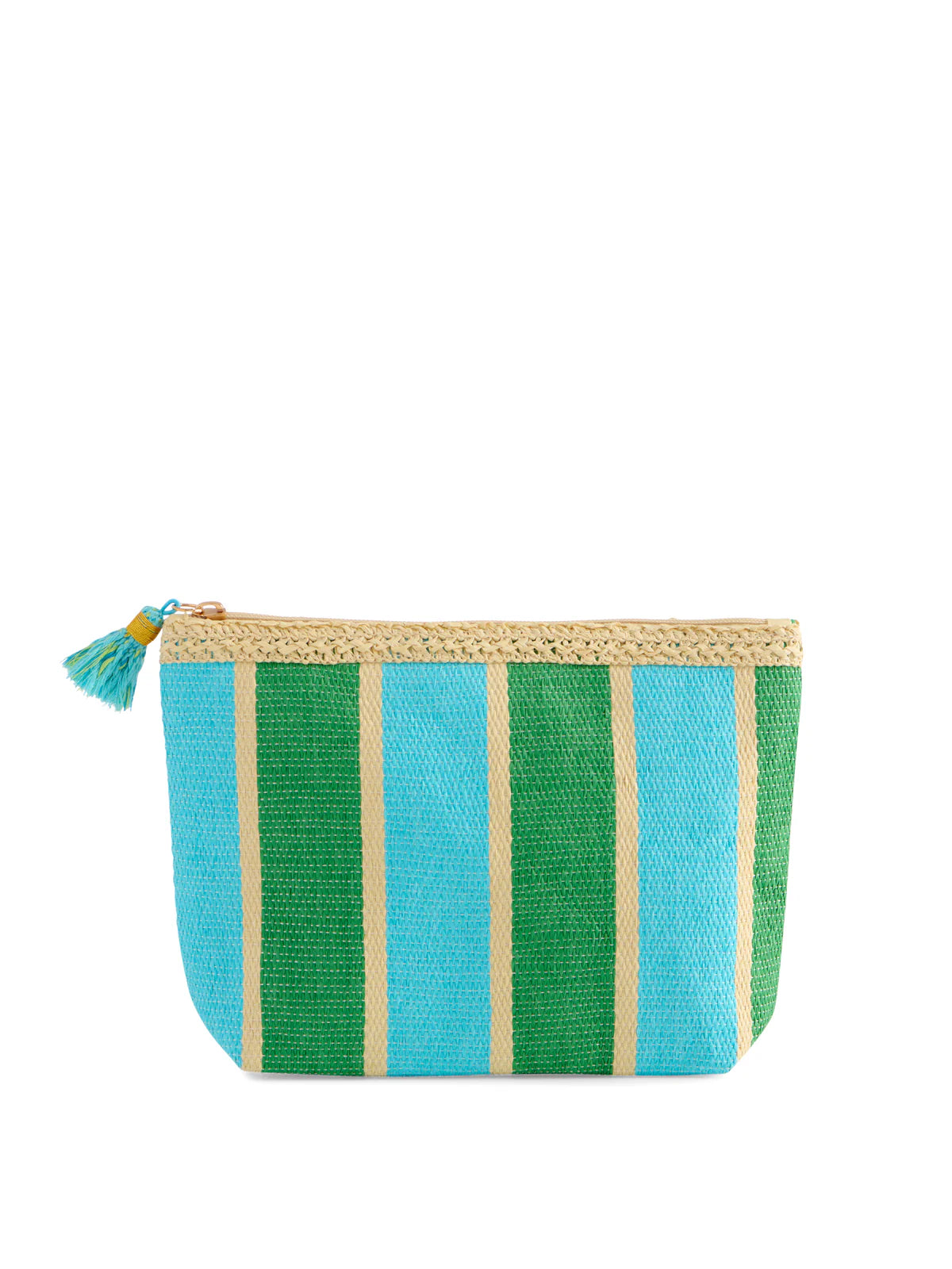 Capri Zip Pouch Turquoise