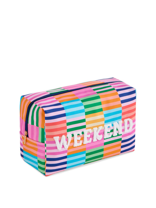 Weekend Oversized Zip Pouch Multi