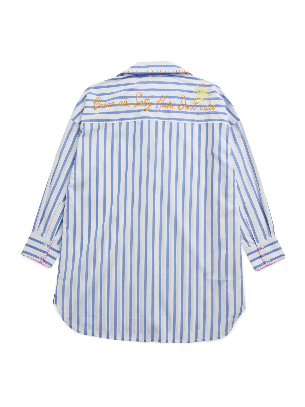 Beach/Ocean Air, Salty Hair, Don't Care Cover-Up Shirt