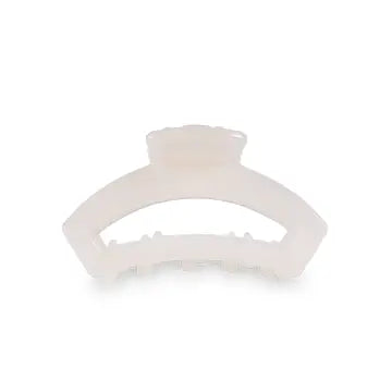 Open Coconut White Tiny Hair Clip