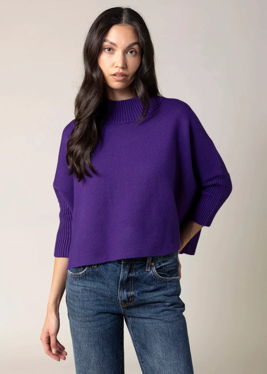Aja Sweater Begonia Purple