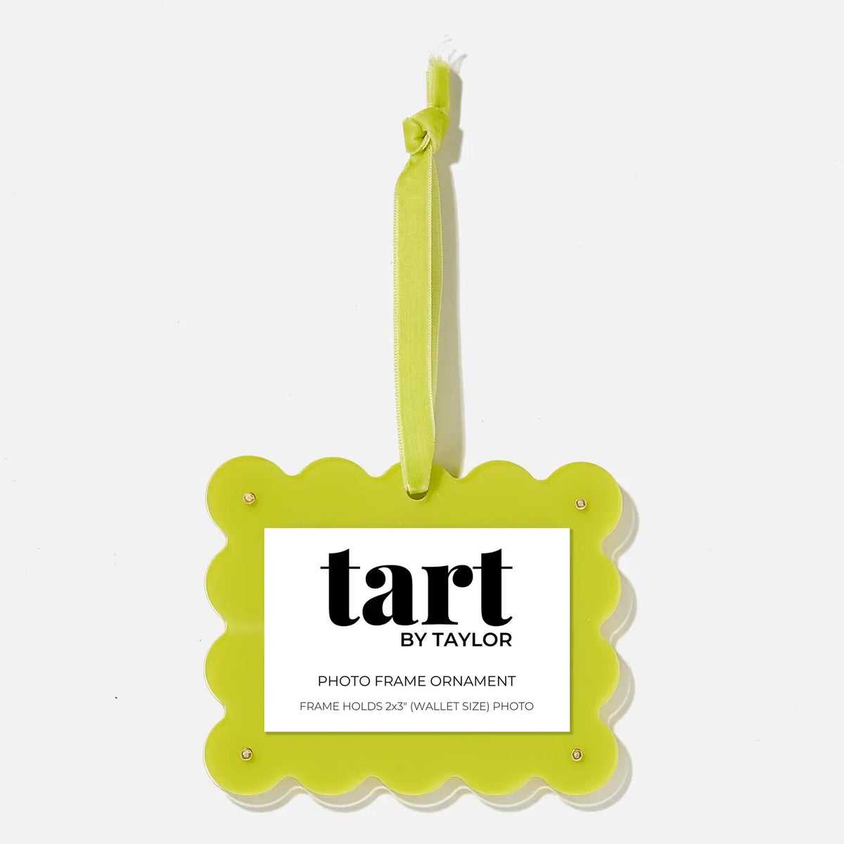 Chartreuse Frame Ornament
